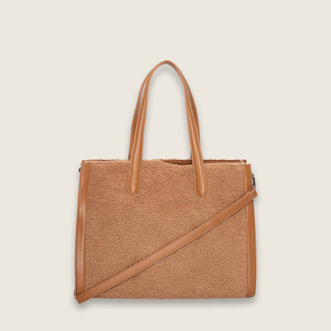 Mia shopper ( cognac kleurige )