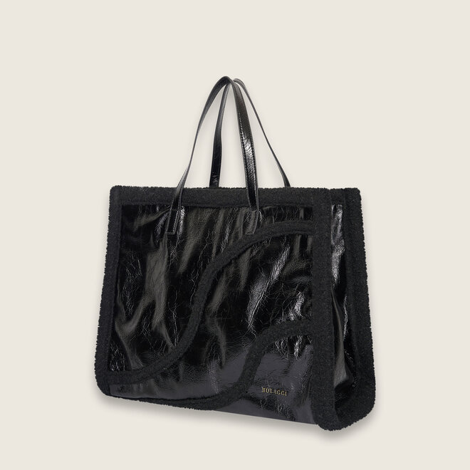 Lammy shopper ( black )