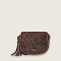 Leopard saddle bag ( brown )