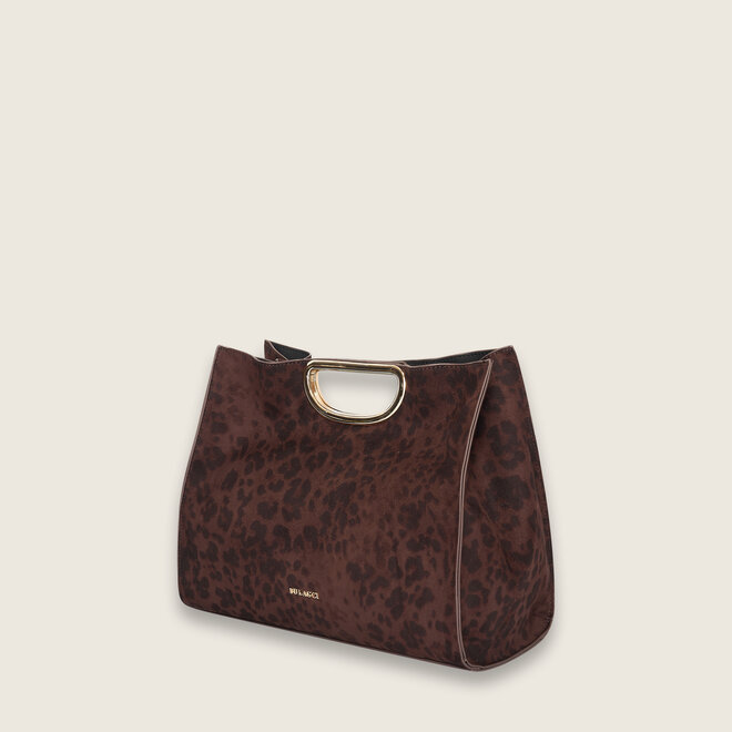 Isa handbag ( brown )