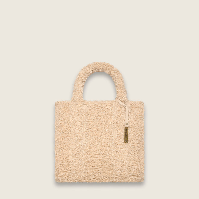 Teddy shopper klein ( creme kleurige )