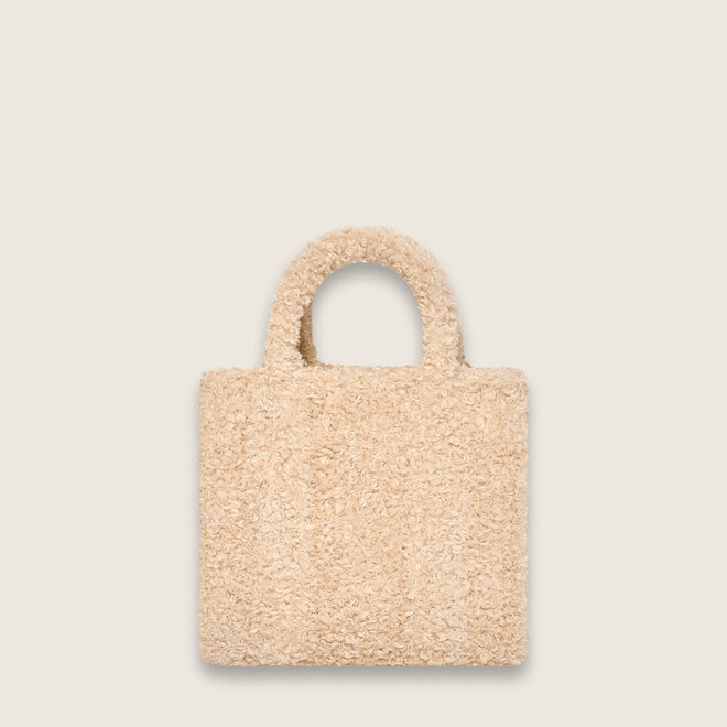 Teddy shopper klein ( creme kleurige )