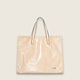 Crinkle shopper ( creme kleurige )