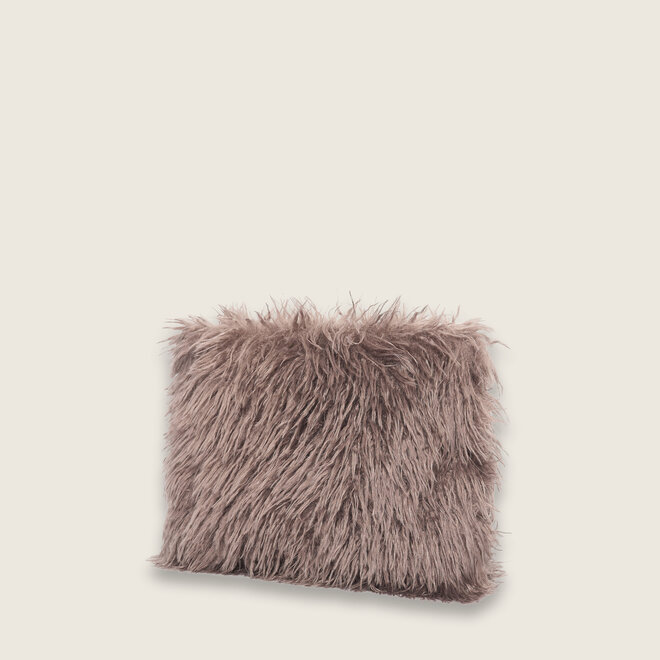 Jodie clutch XL ( taupe kleurige )