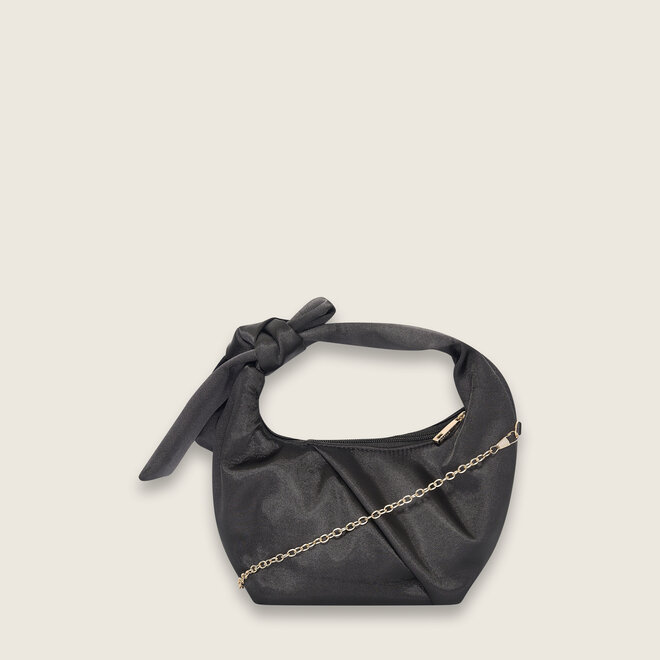 satin hobo ( zwarte )