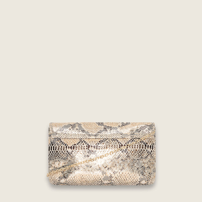 Snake clutch ( creme kleurige )