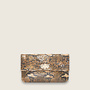 Reptile clutch ( cognac kleurige )