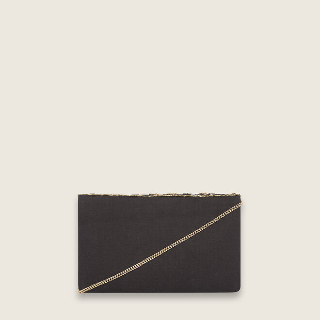 Zebra clutch ( zwarte )