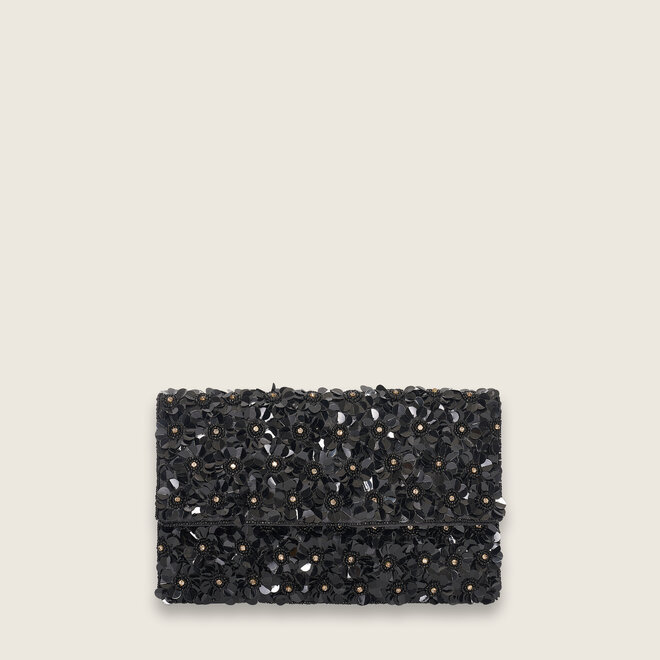 Daisy clutch ( black )