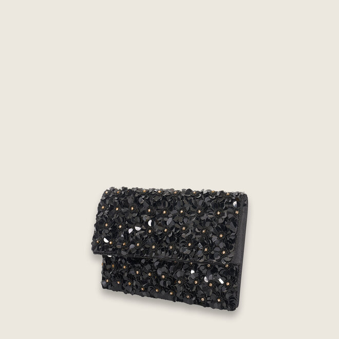 Daisy clutch ( zwarte )