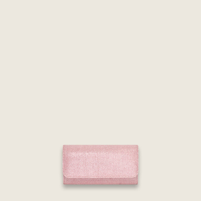 clutch Glitter Dionne (roze)