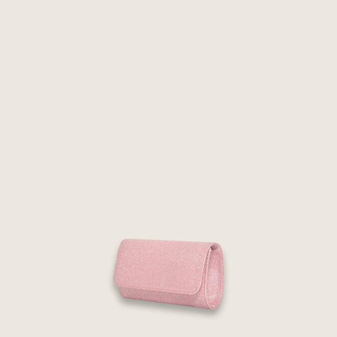 clutch Glitter Dionne (roze)