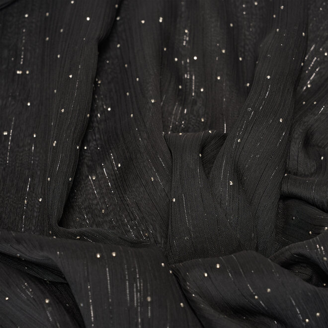 Christmas shawl ( black )