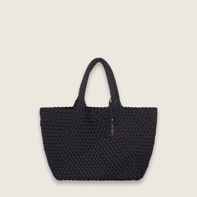 Neopreen woven shopper S ( zwarte )