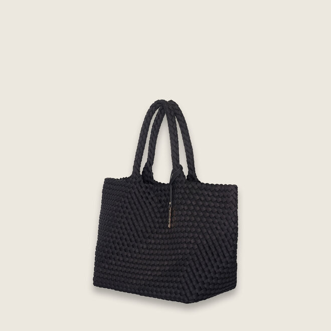 Neopreen woven shopper S ( zwarte )