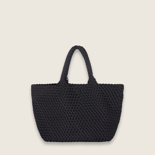 Neopreen woven shopper S ( zwarte )
