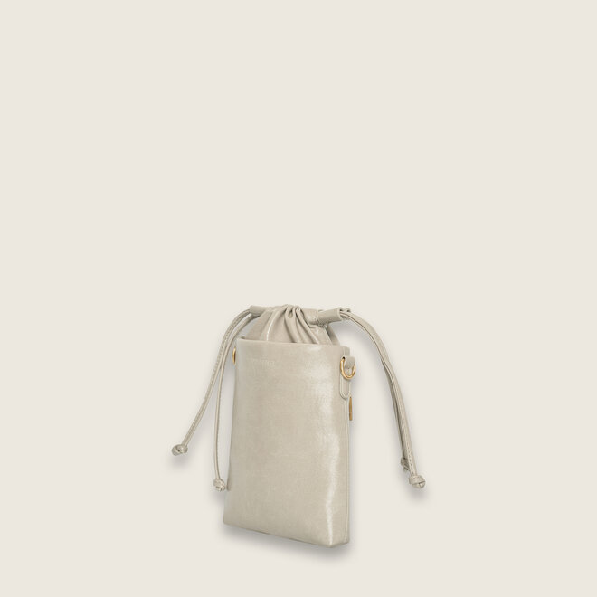 Crinkle mobile pocket ( Taupe )