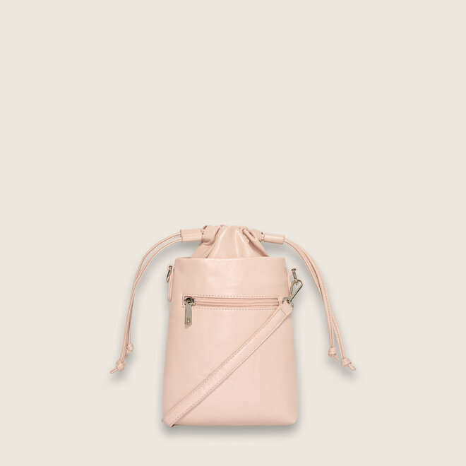 Crinkle mobile pocket (Pastel pink)