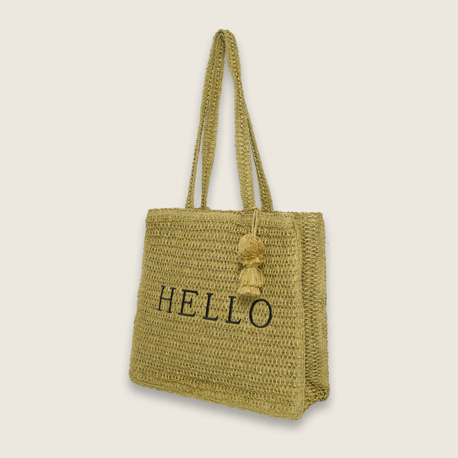Hello shopper ( Khaki )