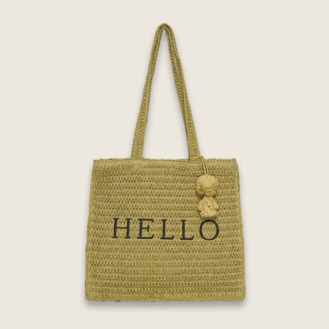 Hello shopper ( Khaki )