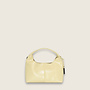 Crinkle hobo handbag ( Licht geel )
