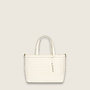 Woven shopper (White)