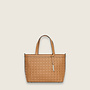 Woven shopper ( Camel )