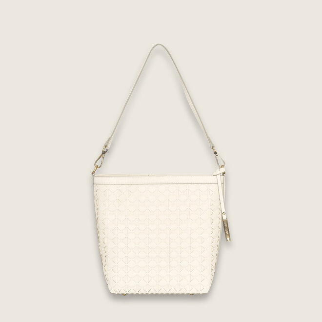 Woven bucket (White)