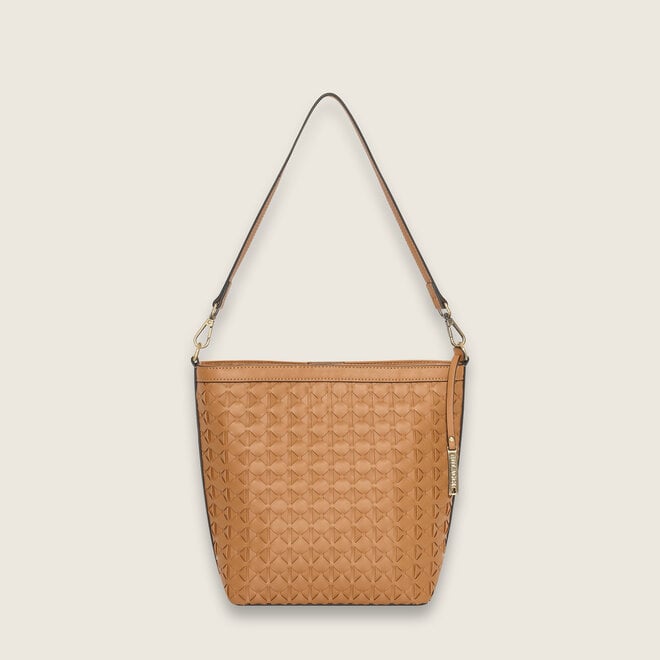 Woven bucket (Camel)