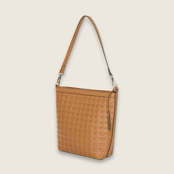 Woven bucket (Camel)