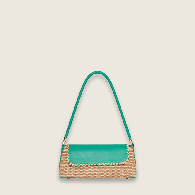 Mathilda baguette (Emerald green)