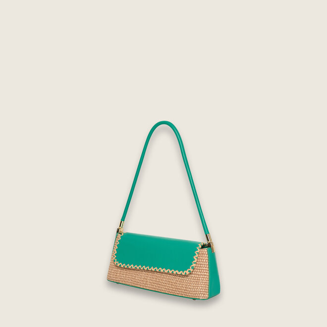 Mathilda baguette (Emerald green)