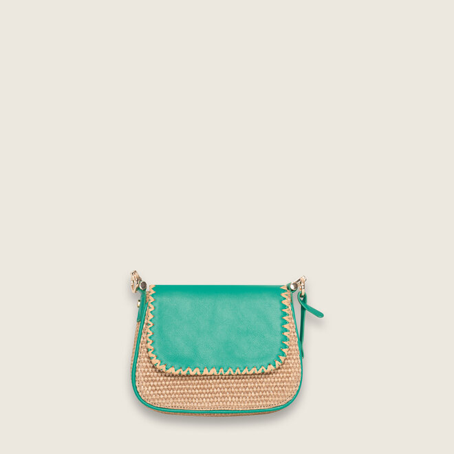Mathilda saddlebag ( Smaragd groen )