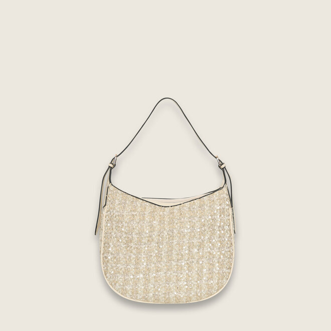 Carly hobo (Cream)