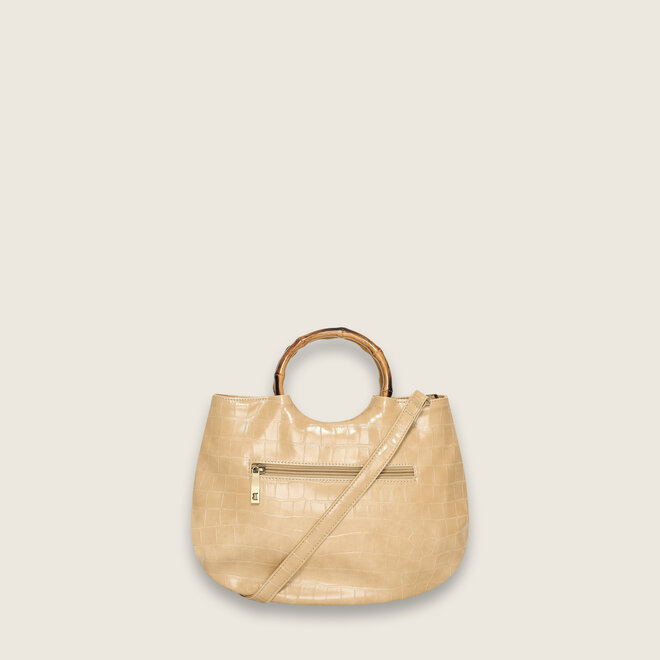 Croc Sezina handbag ( Zand )