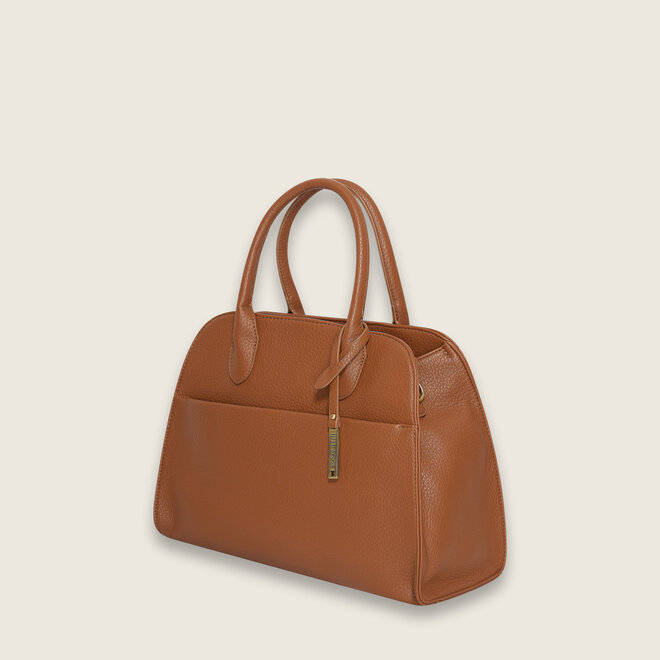 Sidney bowling bag (Cognac)