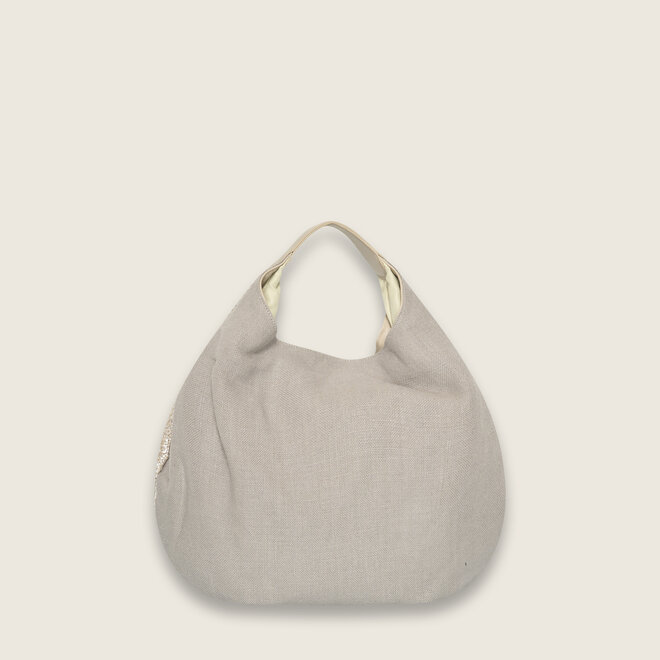 Wave XL hobo hobo ( Zilver )
