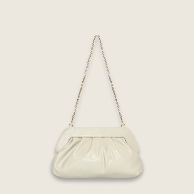 Crinkle clutch ( Taupe )