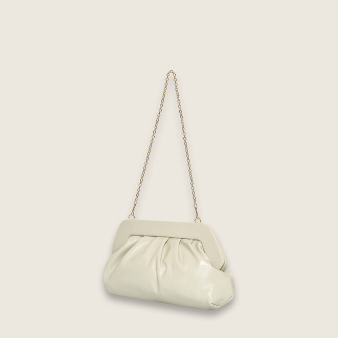 Crinkle clutch (Taupe)