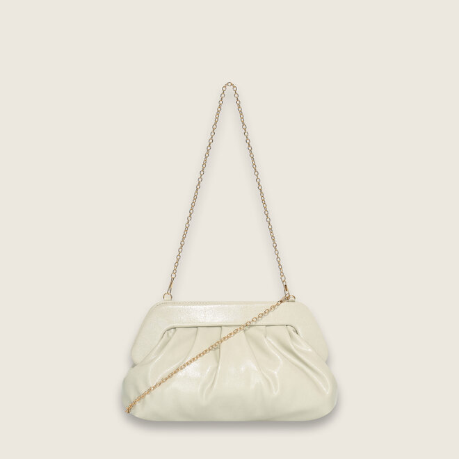 Crinkle clutch ( Taupe )