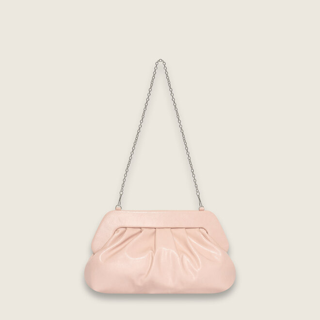 Crinkle clutch (Pastel pink)
