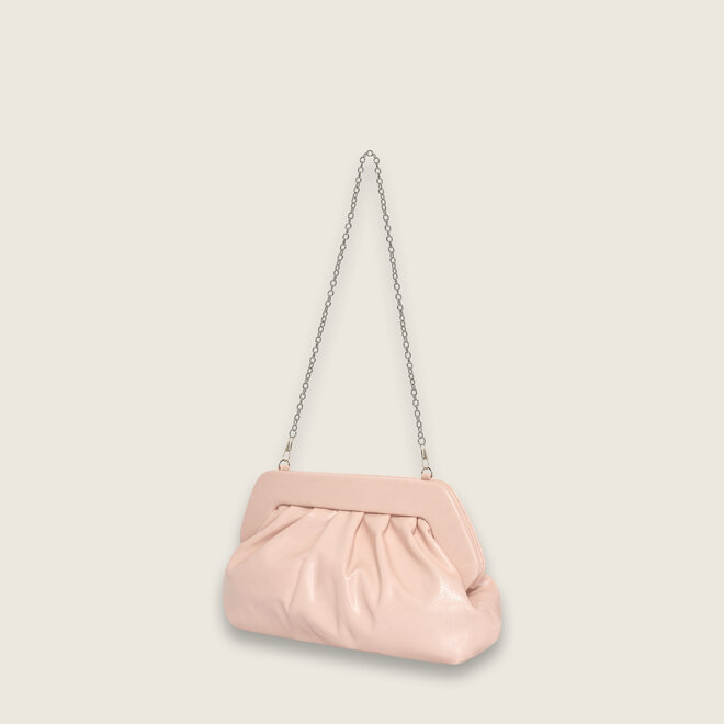 Crinkle clutch (Pastel pink)