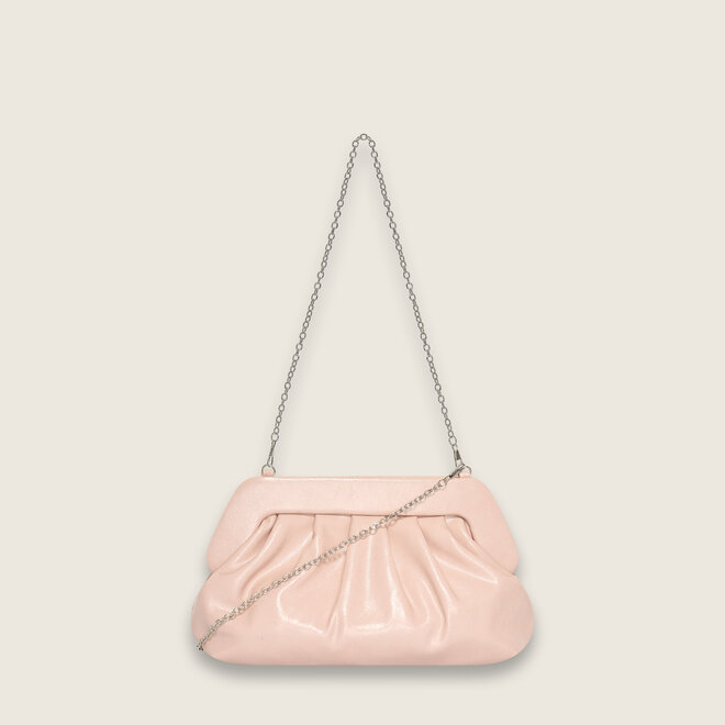 Crinkle clutch (Pastel pink)