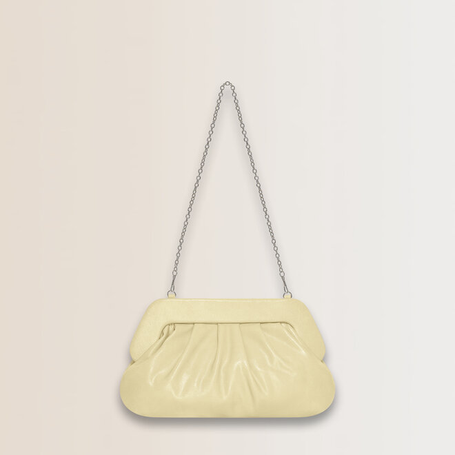 Crinkle clutch (Light yellow)