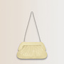 Crinkle clutch (Light yellow)