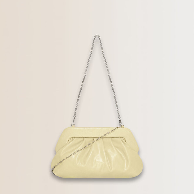 Crinkle clutch (Light yellow)
