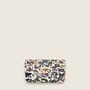 Leopard clutch ( Creme )