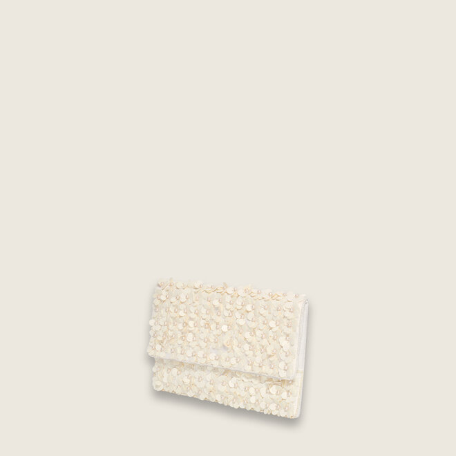 Daisy clutch ( Creme )