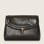 Crinkle crossover box ( Dark brown )