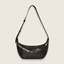 Crinkle hobo small ( Dark brown )